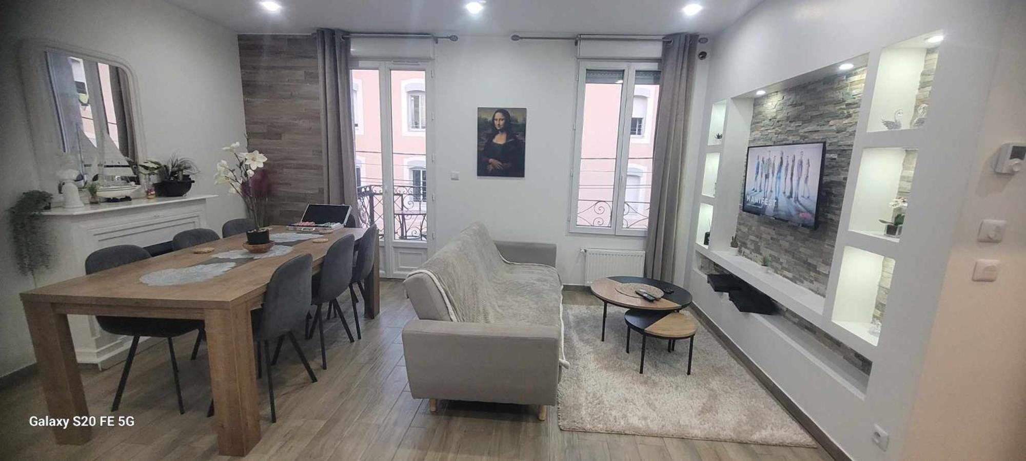 Les Suite Appartement A Chalon Sur Saone Chambre photo