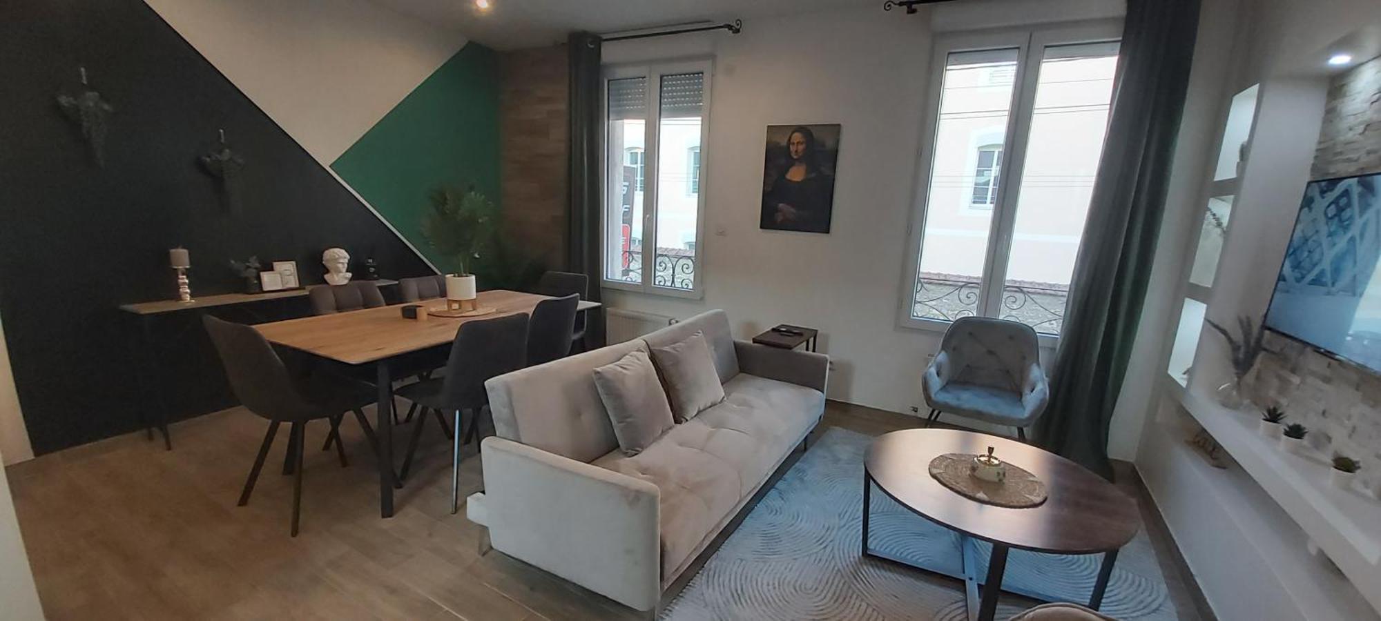 Les Suite Appartement A Chalon Sur Saone Chambre photo