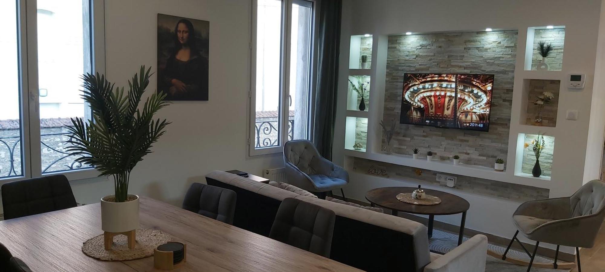 Les Suite Appartement A Chalon Sur Saone Chambre photo