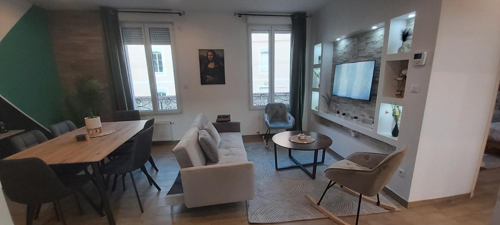 Les Suite Appartement A Chalon Sur Saone Chambre photo
