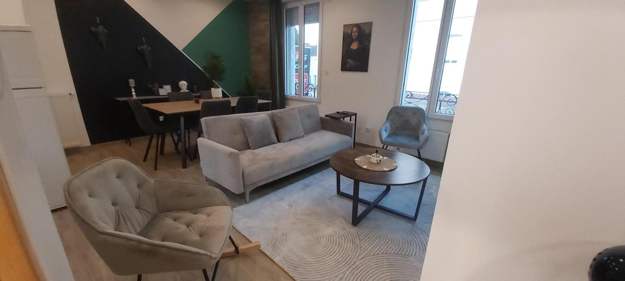 Les Suite Appartement A Chalon Sur Saone Chambre photo