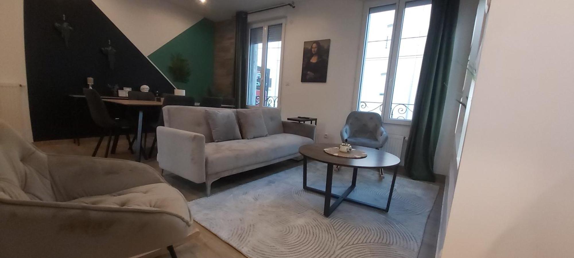Les Suite Appartement A Chalon Sur Saone Chambre photo